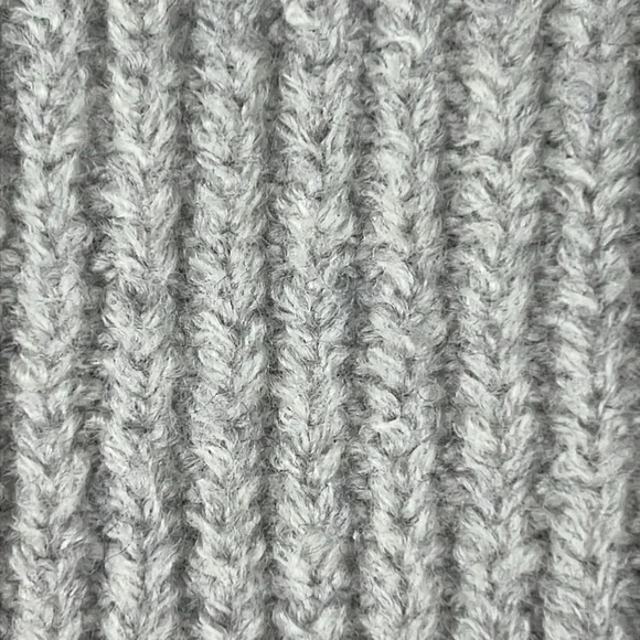 Aritzia Wilfred Jonnie 100% Merino Wool Ruffle Hemline Ribbed Crewneck Sweater S - Picture 7 of 11